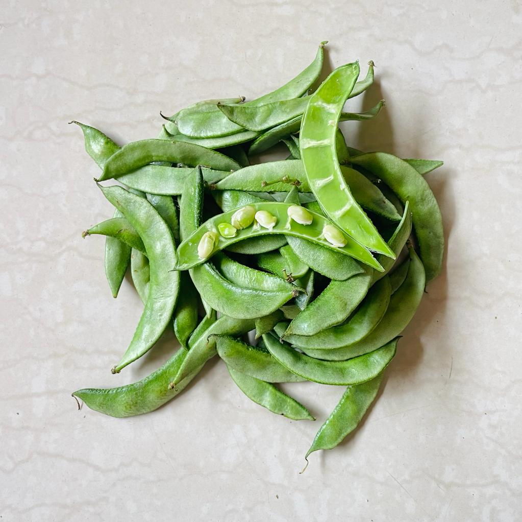 Organic Sem Phali (Beans Papdi)