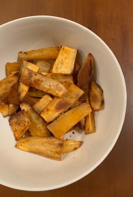 Baked Organic Sweet Potato Fries