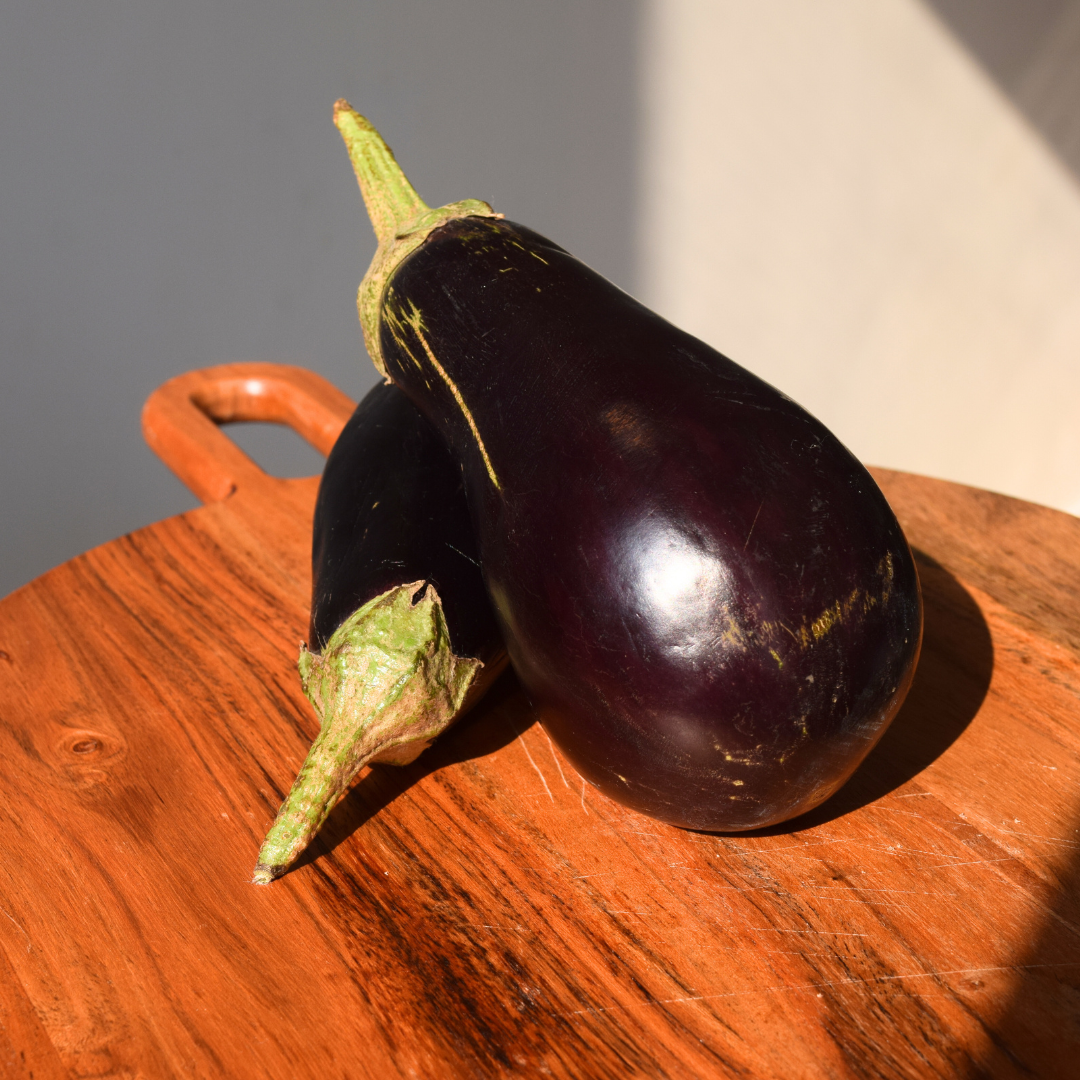Organic Brinjal Bharta/ Eggplant