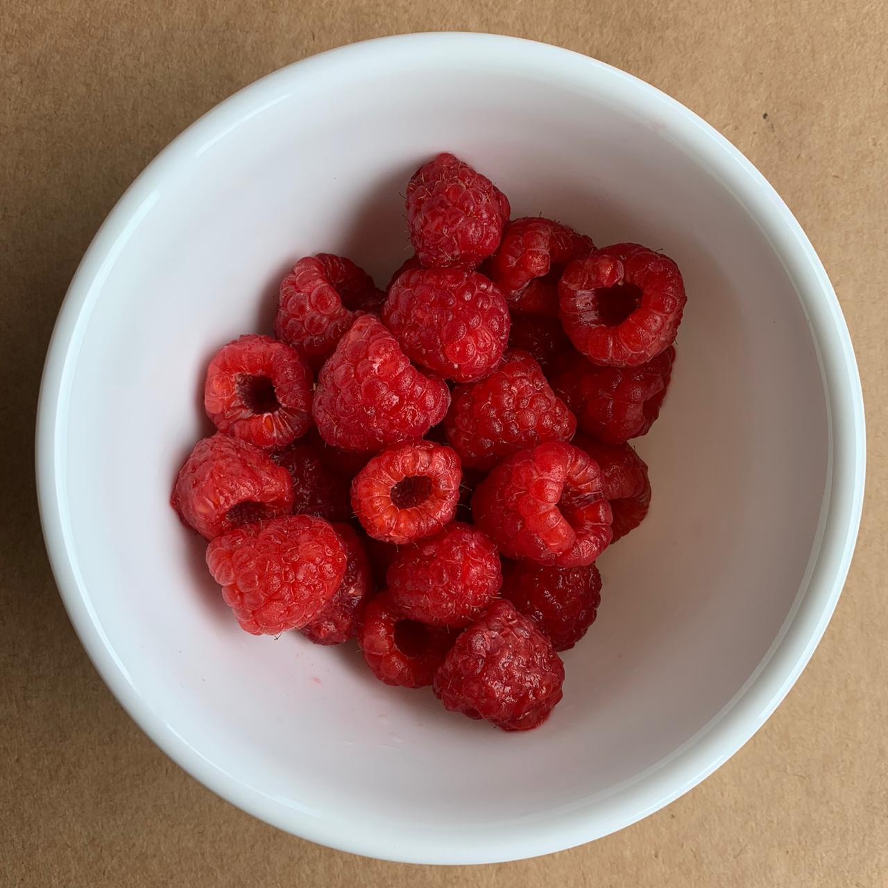 Raspberries 125 gms (Imported) (Available only on Wednesdays and Fridays)